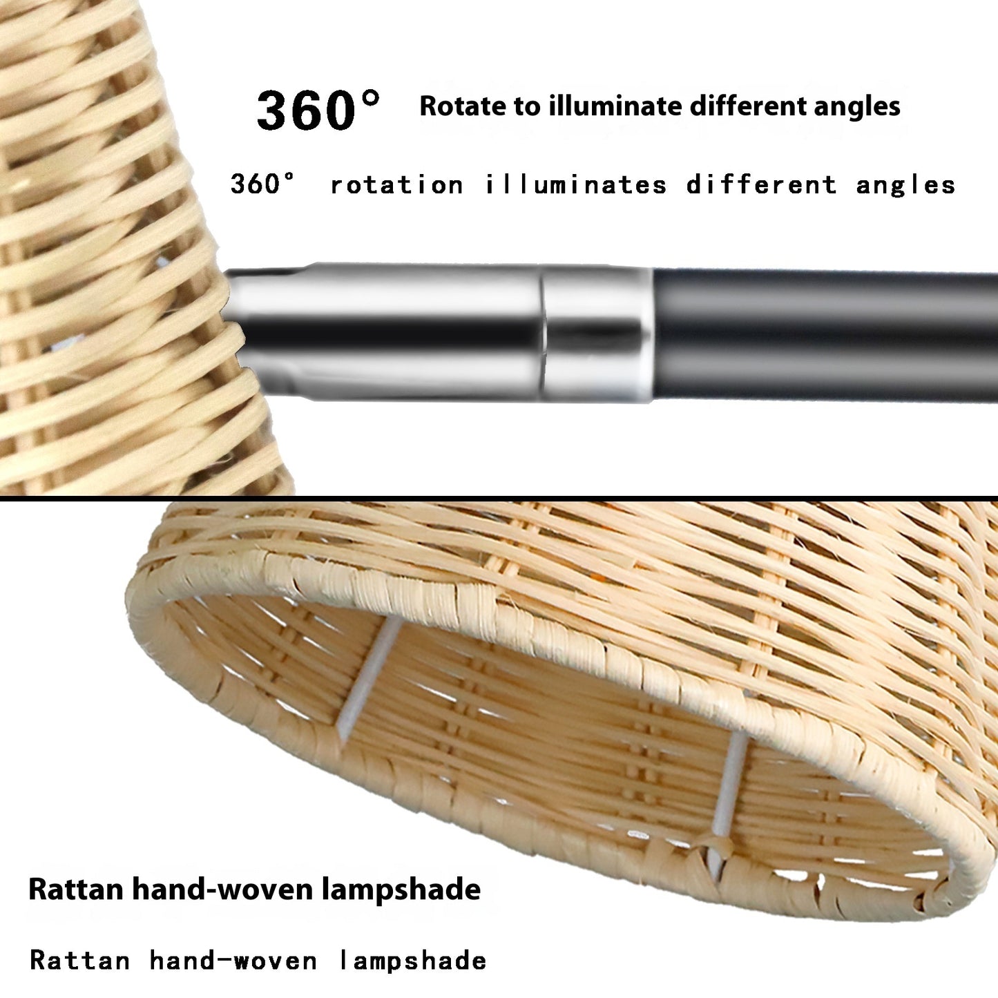 Rattan Wall Lamp Bedside Lamp