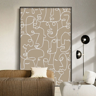 Living Room Sofa Background Wall Decorative Painting