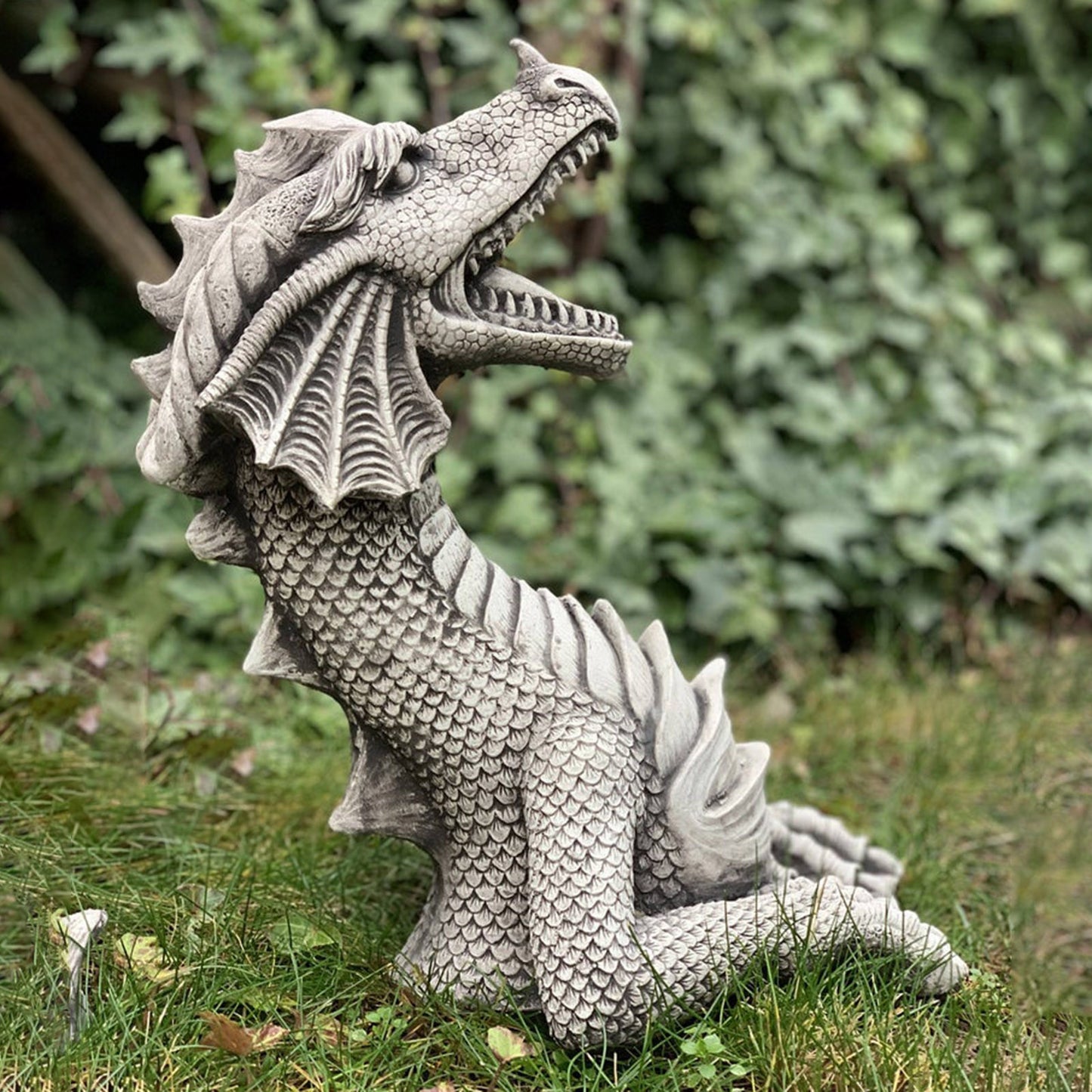 Large Dragon Gothic Garden Decor Statue