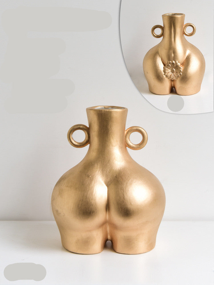 Body Art Vase Home Decoration