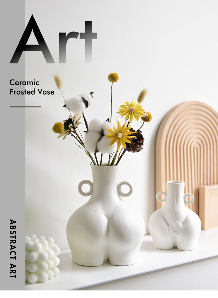 Body Art Vase Home Decoration