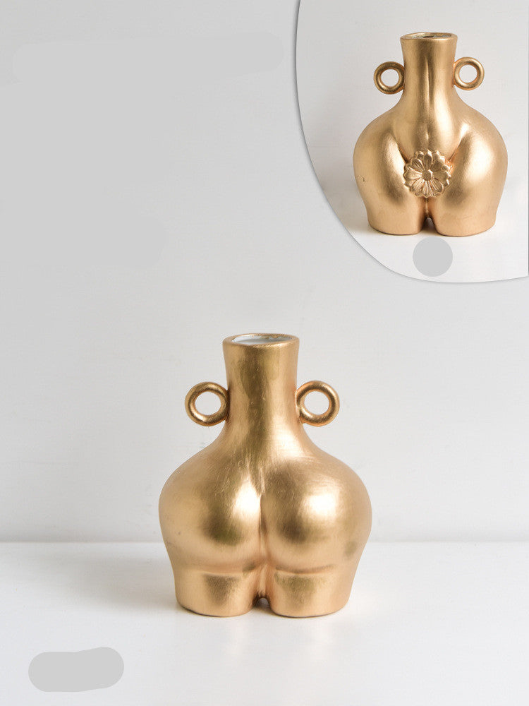 Body Art Vase Home Decoration