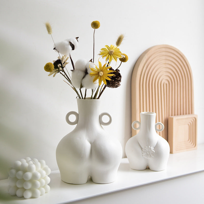 Body Art Vase Home Decoration