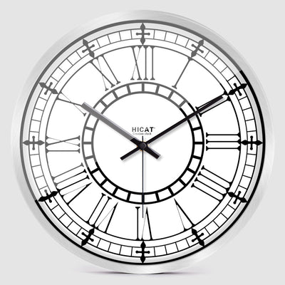 Simple Personality Creative Roman Numeral Wall Clock Living Room