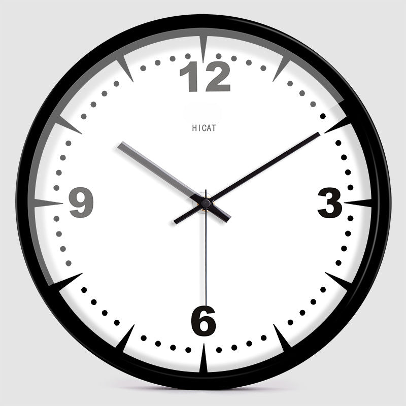 Simple Personality Creative Roman Numeral Wall Clock Living Room