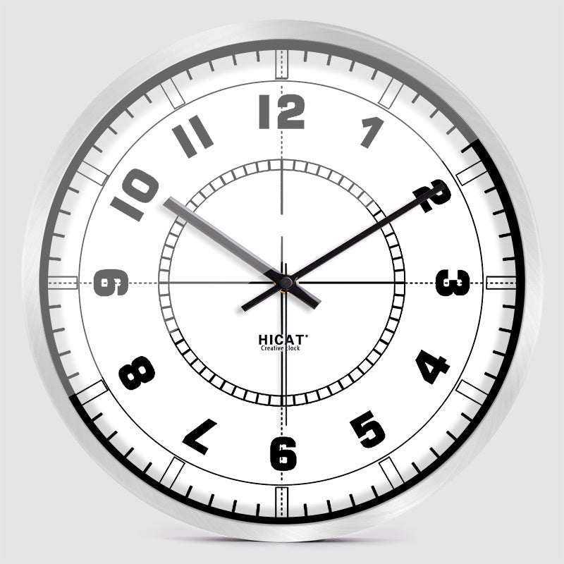 Simple Personality Creative Roman Numeral Wall Clock Living Room