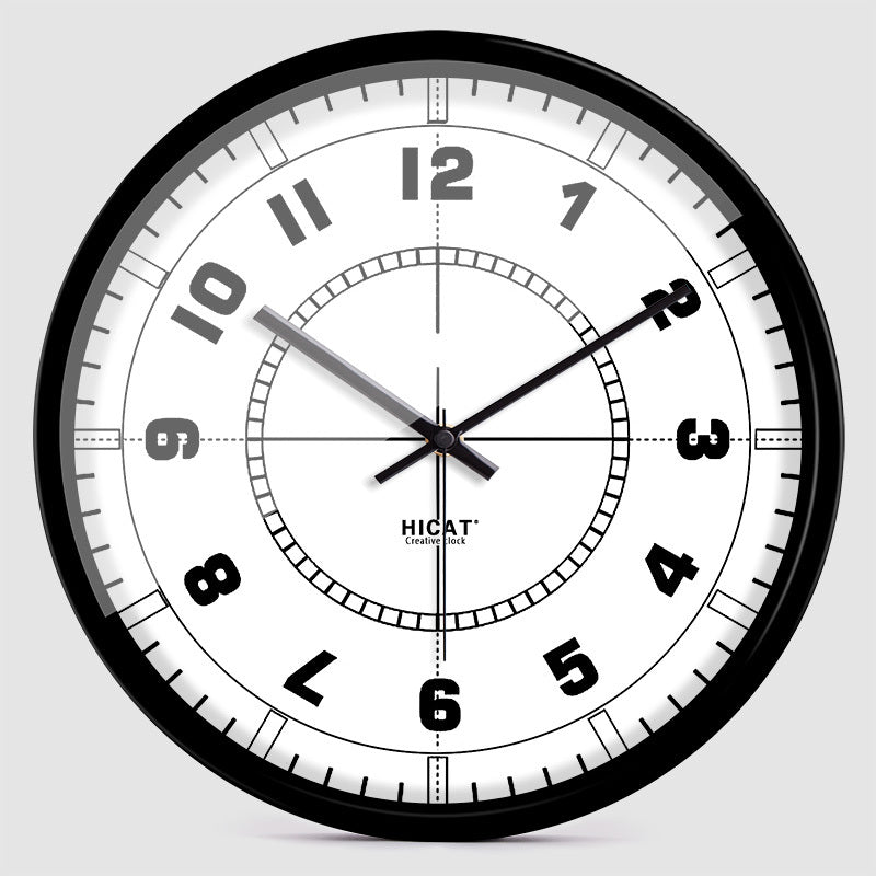 Simple Personality Creative Roman Numeral Wall Clock Living Room