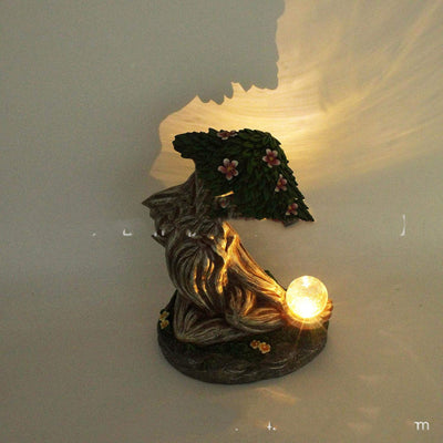 Garden Decoration LED Resin Ornament Sculptures