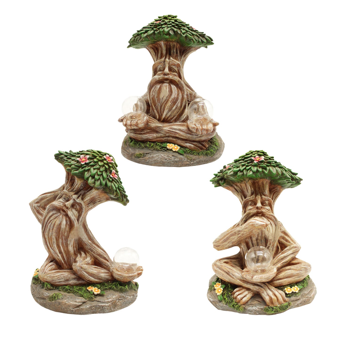 Garden Decoration LED Resin Ornament Sculptures