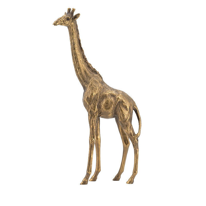 Giraffe Ornaments Large And Small Sculptures