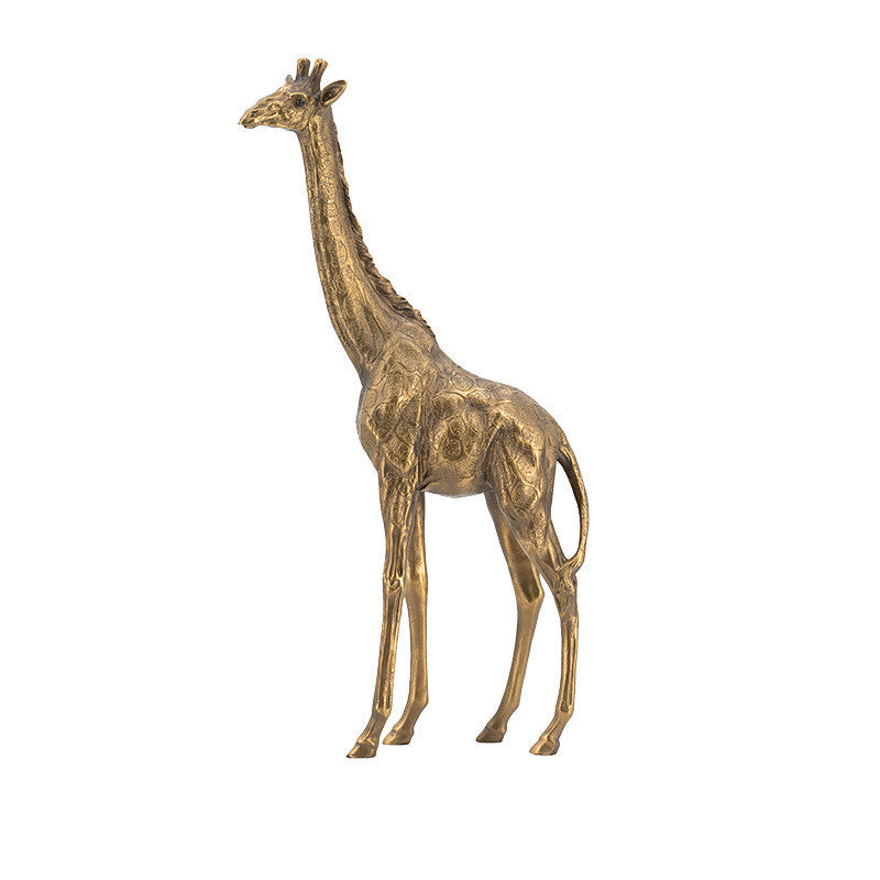 Giraffe Ornaments Large And Small Sculptures