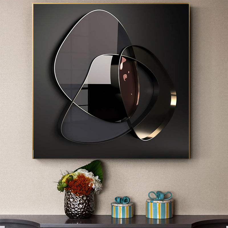 3D Metal Wall Art Canvas Painting