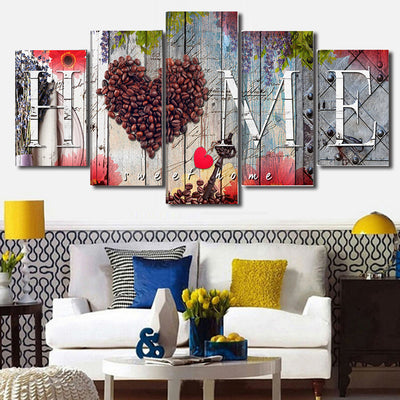 Home sweet decoration board