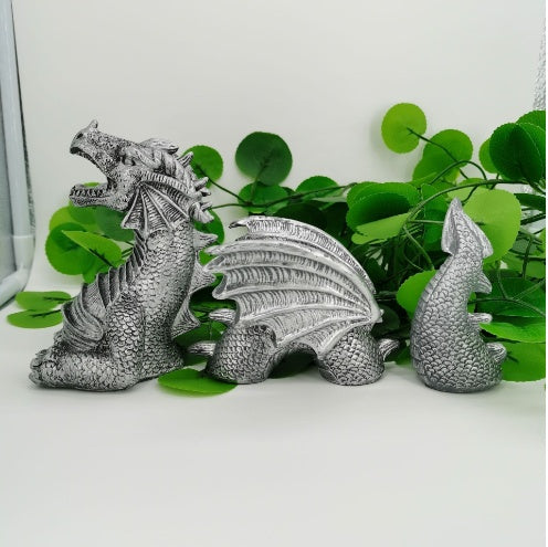 Large Dragon Gothic Garden Decor Statue