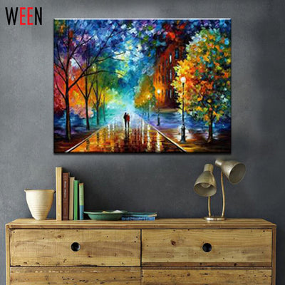 WEEN Rural Landscape Painting