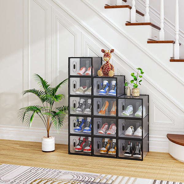 Black Medium Shoe Box