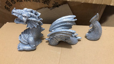 Large Dragon Gothic Garden Decor Statue