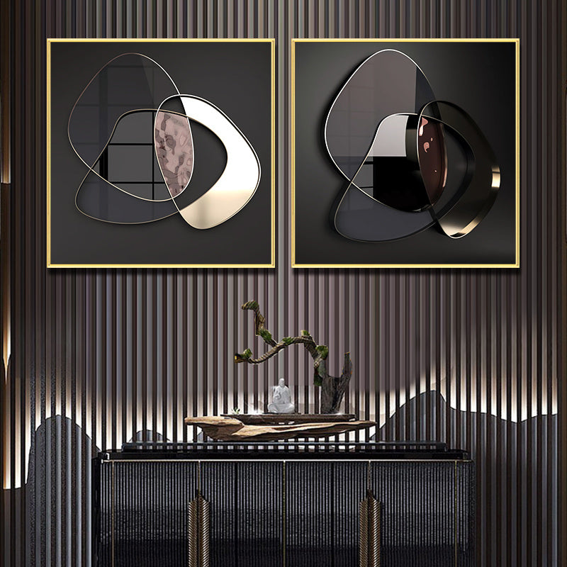 3D Metal Wall Art Canvas Painting