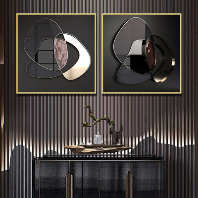 3D Metal Wall Art Canvas Painting