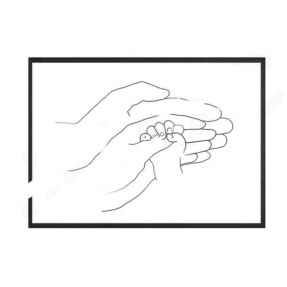 Minimalist Wall Art Picture Canvas Painting